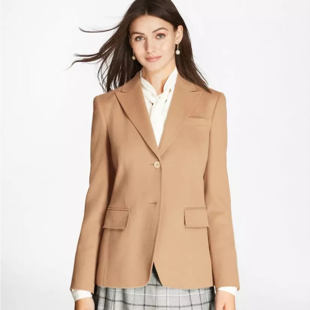 Brooks Brothers Camel Hair Jacket | petite